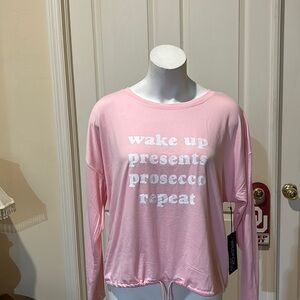 Wildfox Intimately Wake Up Prosecco. Medium NWT